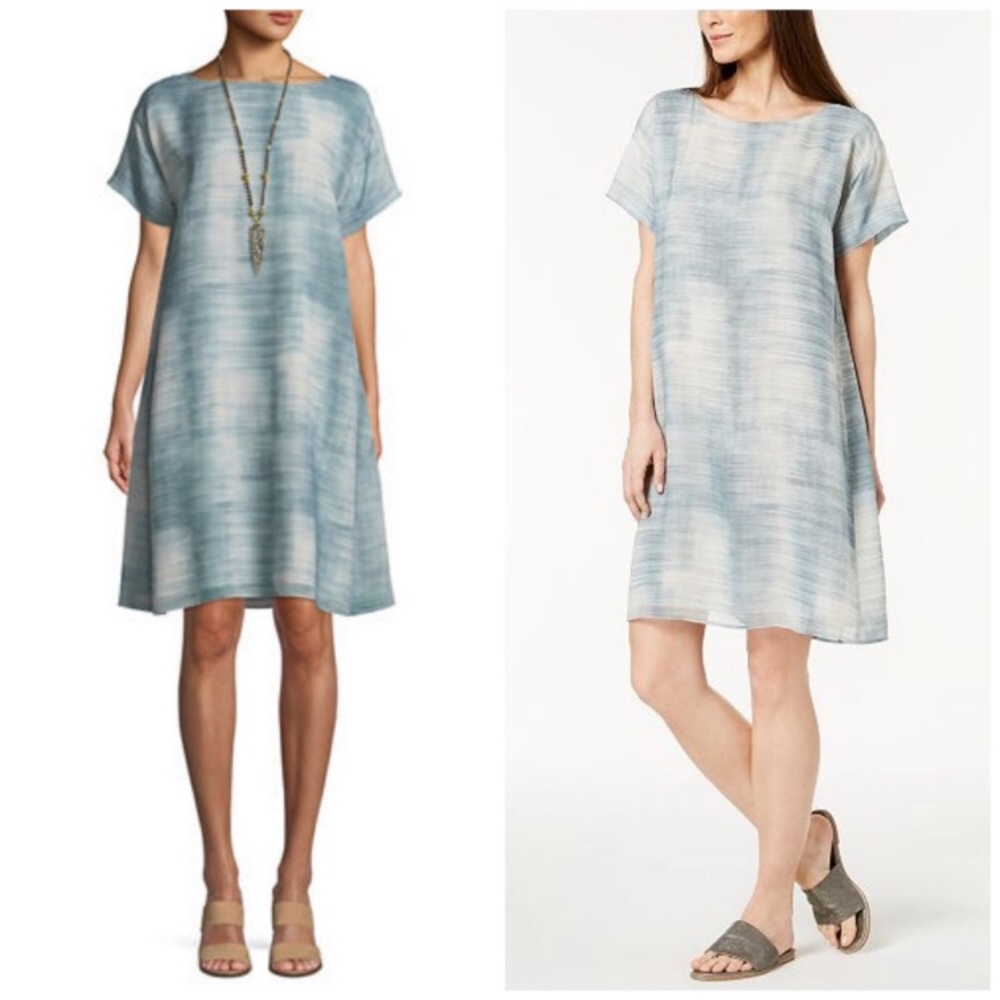 Eileen Fisher Silk Dress Large